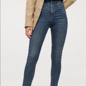 H&M Divided Super Skinny High Waisted Jeans